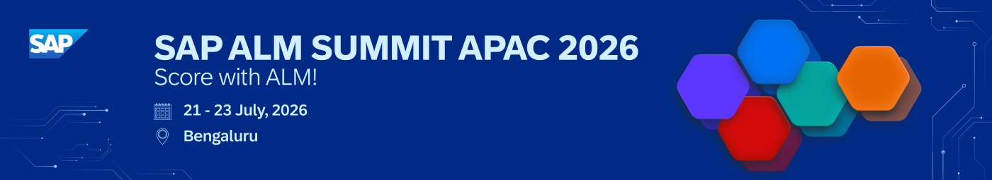 SAP ALM Summit